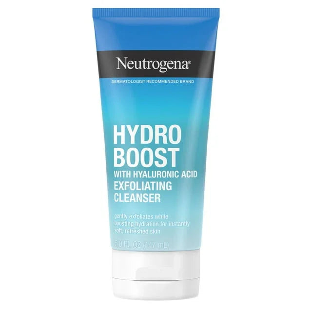 Neutrogena Hydro Boost Exfoliating Facial Scrub – 5 oz, Gentle Cleanser