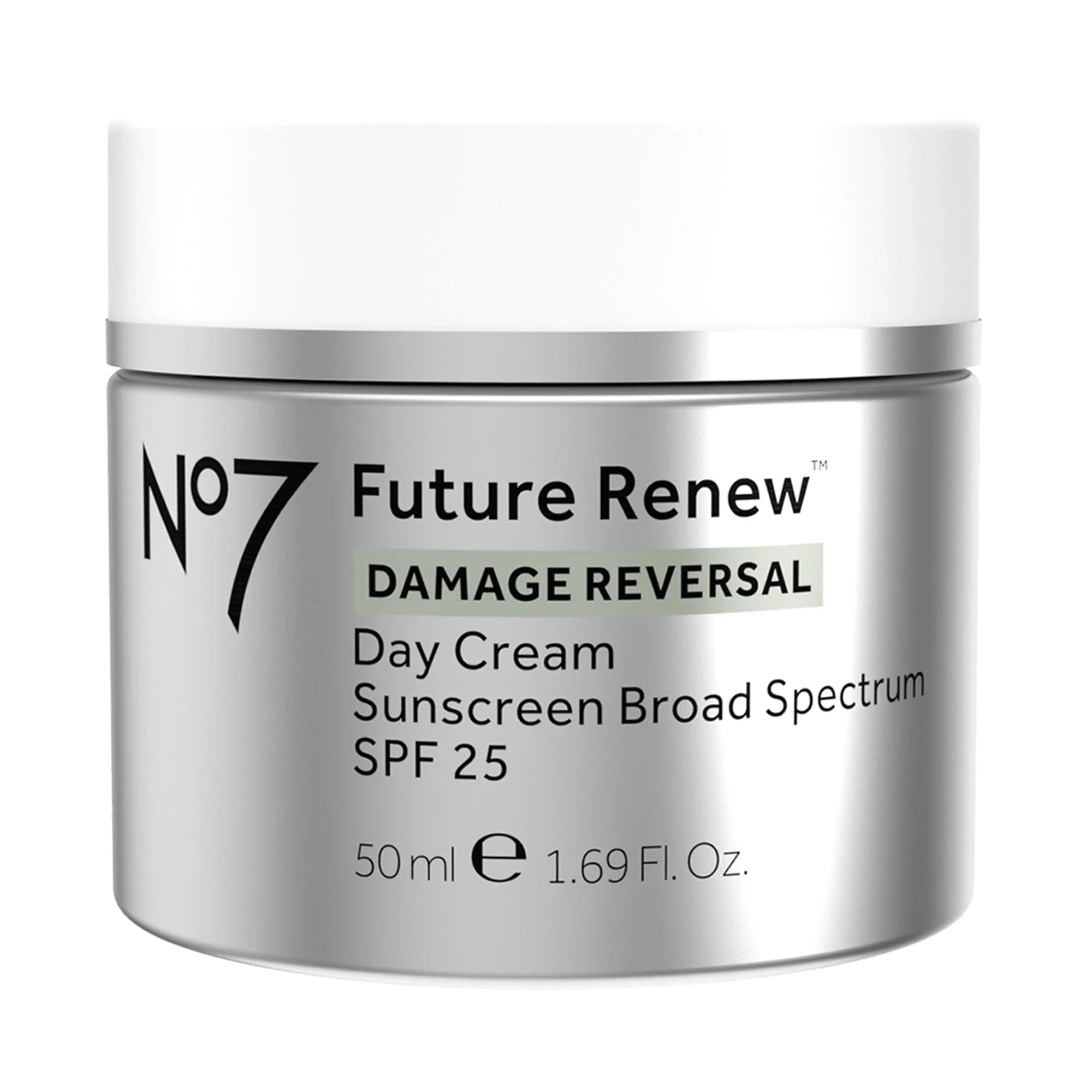 No7 Future Renew Day Cream SPF 25 w/ Peptides 1.69oz All Skin Types - Exotic Pro