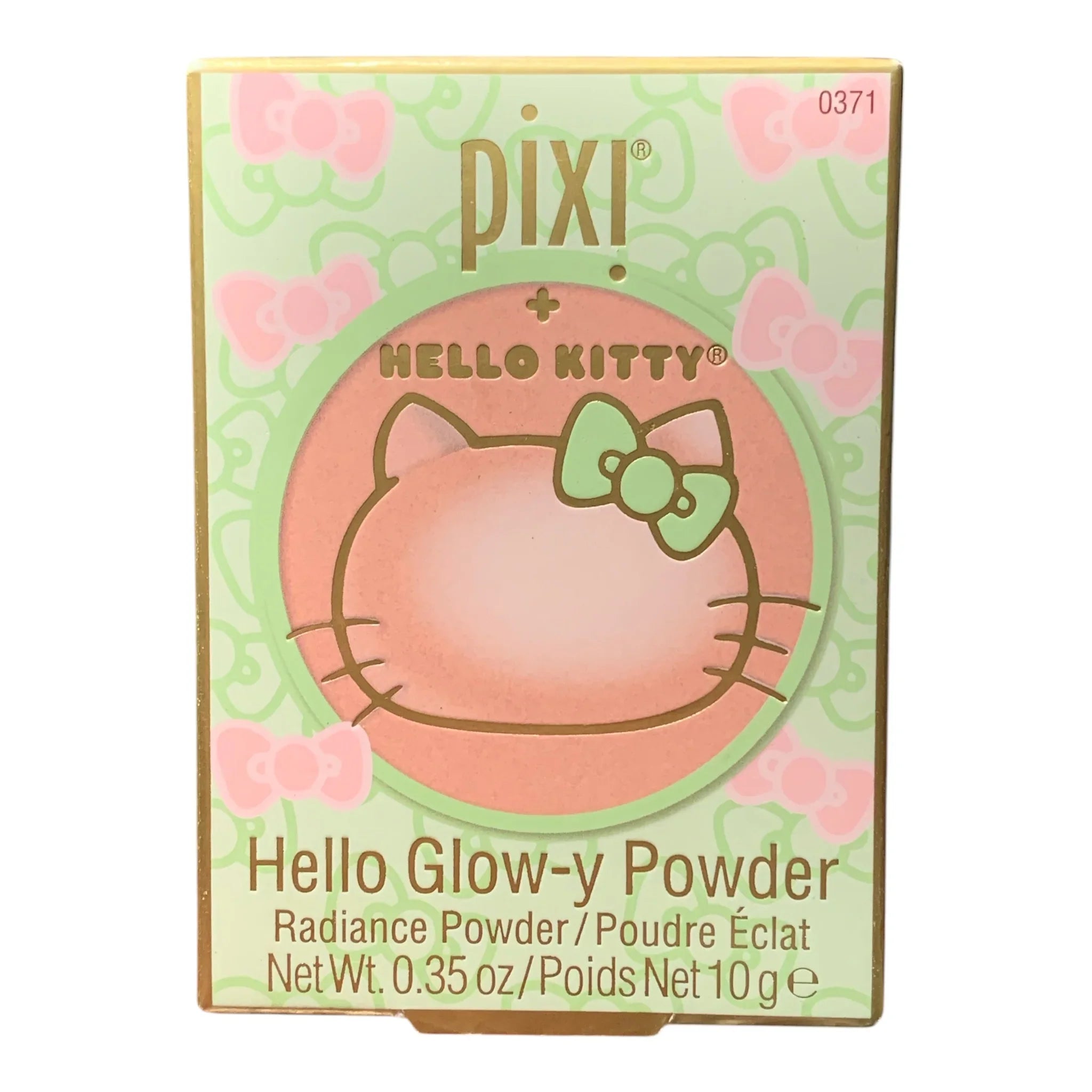 Pixi + Hello Kitty Glow-y Radiance Powder - Friendly Blush, 0.35 oz - Exotic Pro