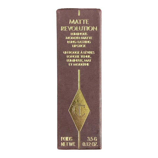 Charlotte Tilbury Matte Revolution Lipstick - Flame Fame, 0.12 oz - Exotic Pro