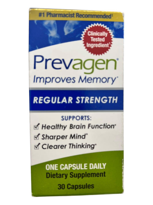Prevagen Regular Strength Memory Support Capsules, 30 Count