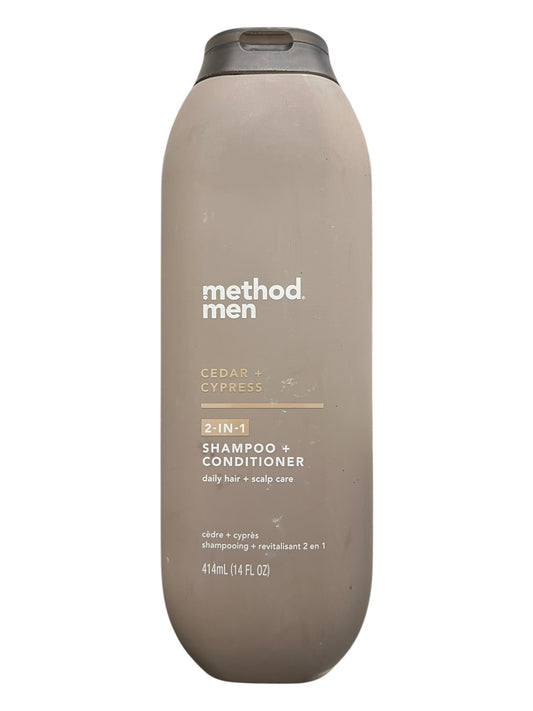 Method Men 2-in-1 Cedar + Cypress Shampoo & Conditioner – 14 fl oz