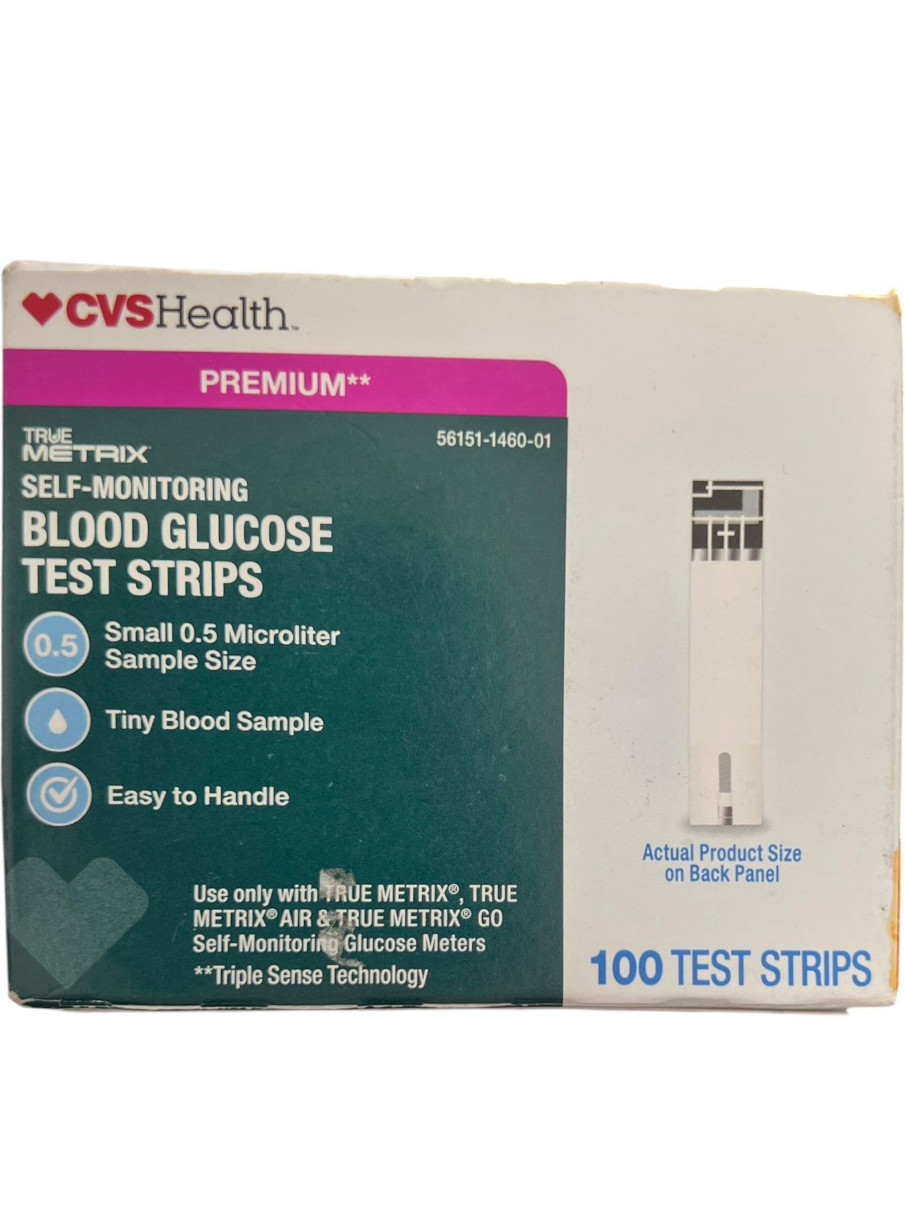 TRUE METRIX Premium Blood Glucose Test Strips – 100 Ct for Diabetics