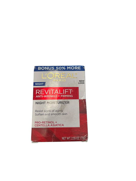 L'Oreal Revitalift Anti-Wrinkle & Firming Night Cream, 2.55 fl oz - Exotic Pro