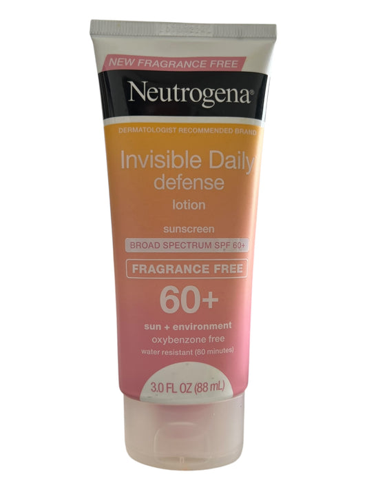Neutrogena Invisible Daily Defense SPF 60+ Sunscreen Lotion, 3 oz - Exotic Pro