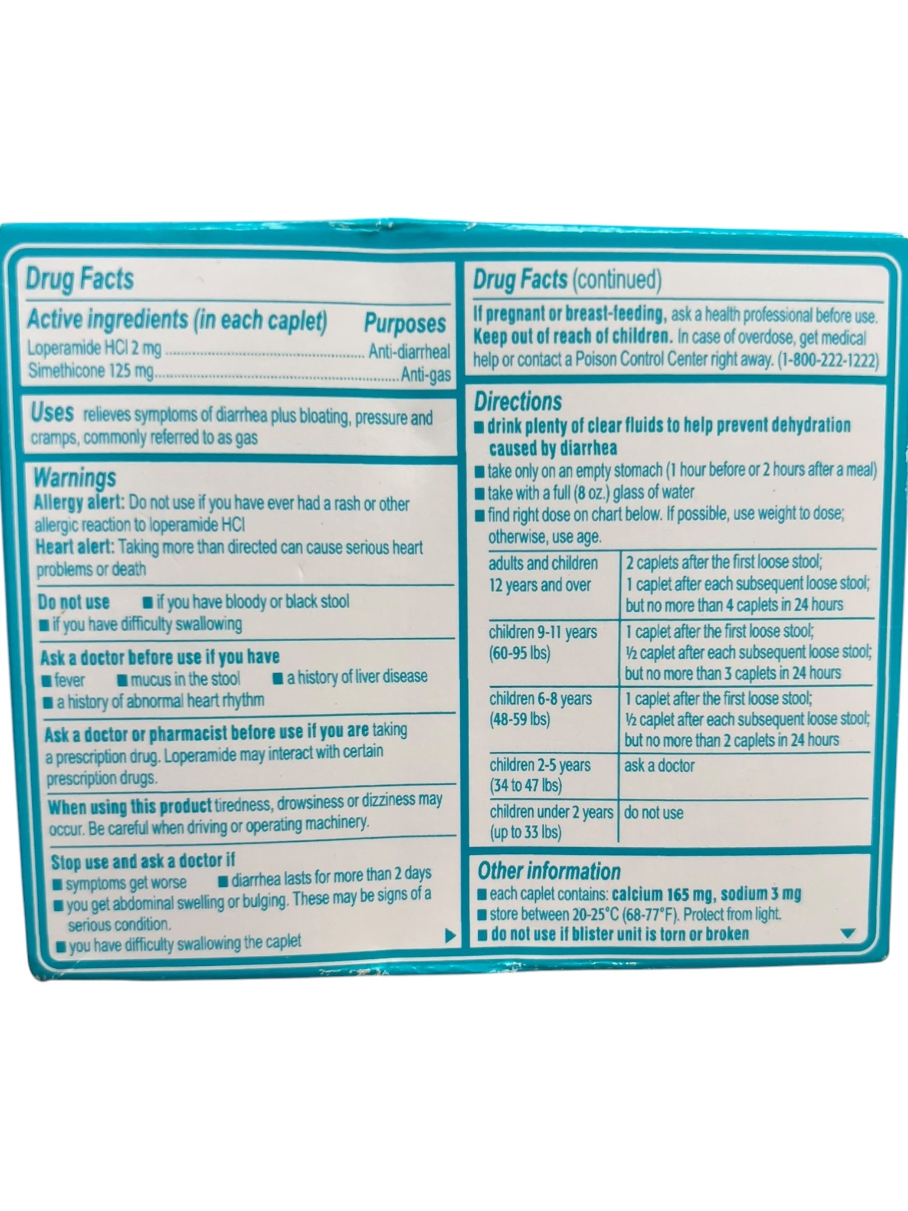 Imodium Multi-Symptom Relief Caplets, 24 Count – Anti-Diarrheal Support - Exotic Pro