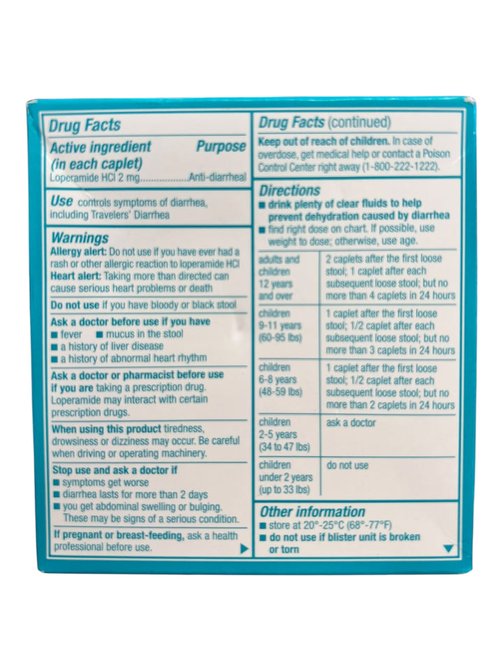 Imodium Multi-Symptom Relief Caplets, 24 Count – Digestive Support - Exotic Pro