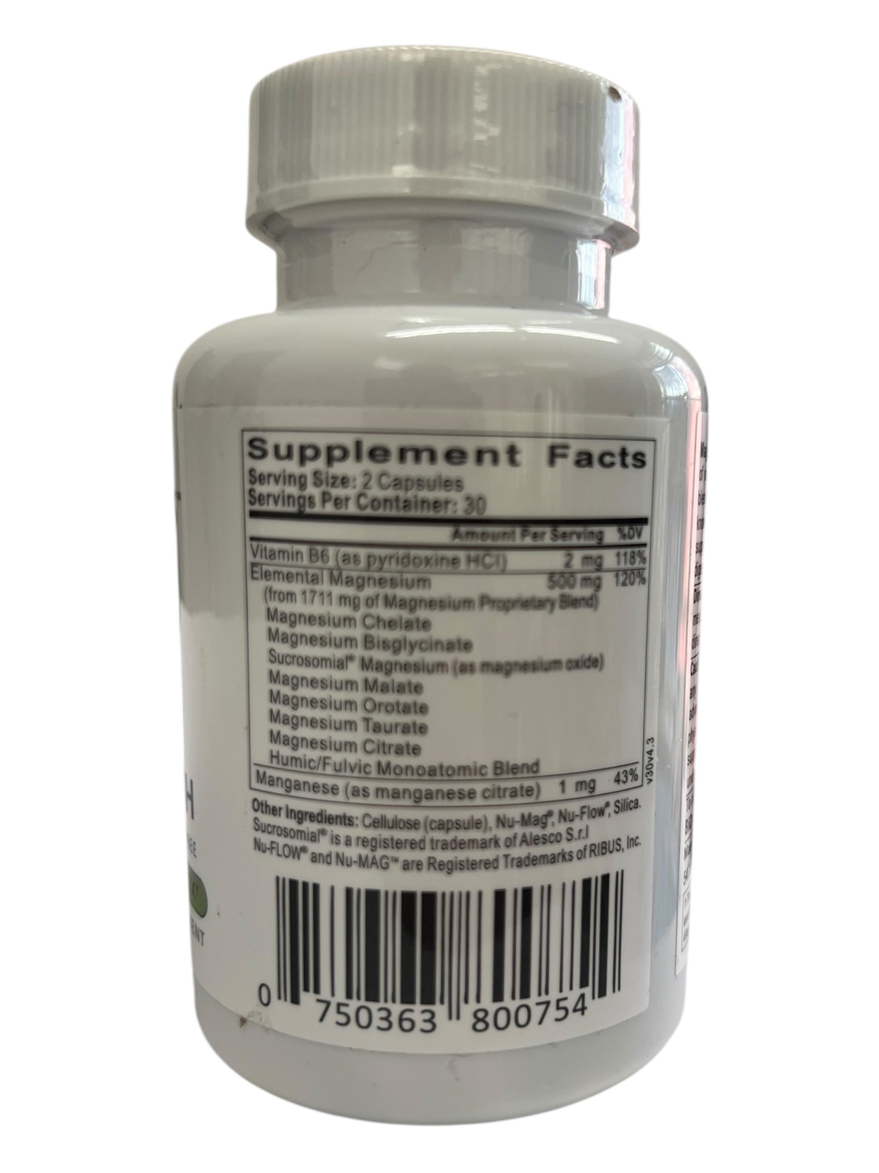 Magnesium Breakthrough 4.0 by BiOptimizers – 60 Capsules for Stress Relief