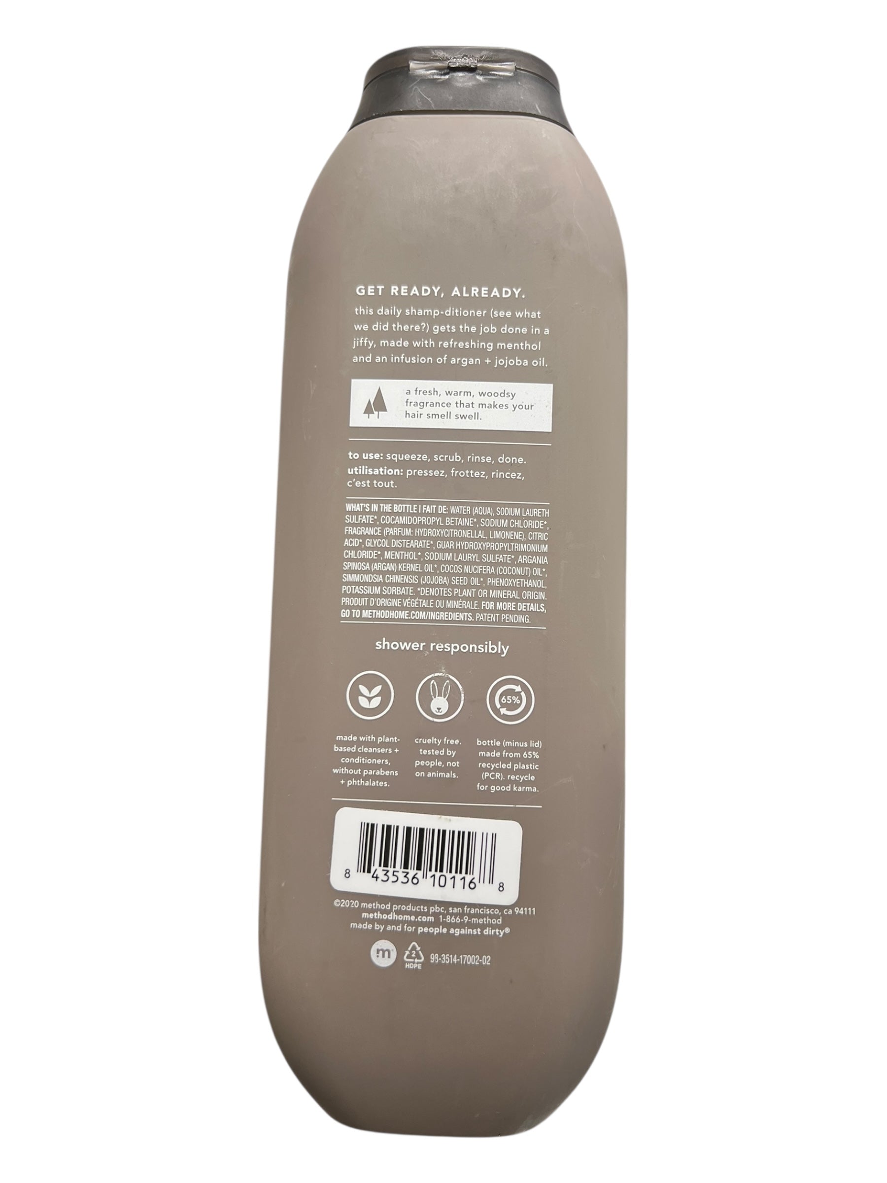 Method Men 2-in-1 Cedar + Cypress Shampoo & Conditioner – 14 fl oz