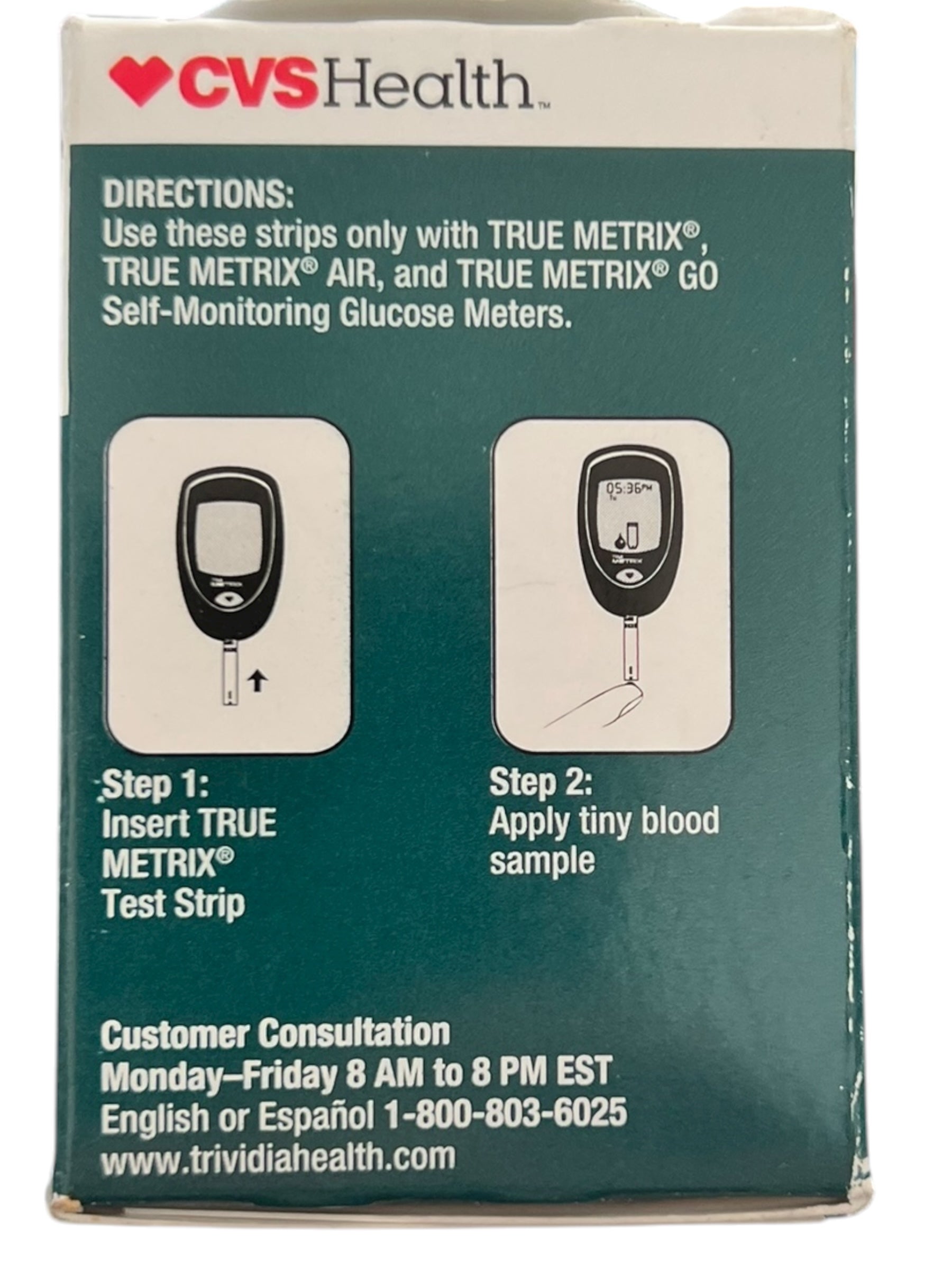 TRUE METRIX Premium Blood Glucose Test Strips – 30 Ct for Diabetics