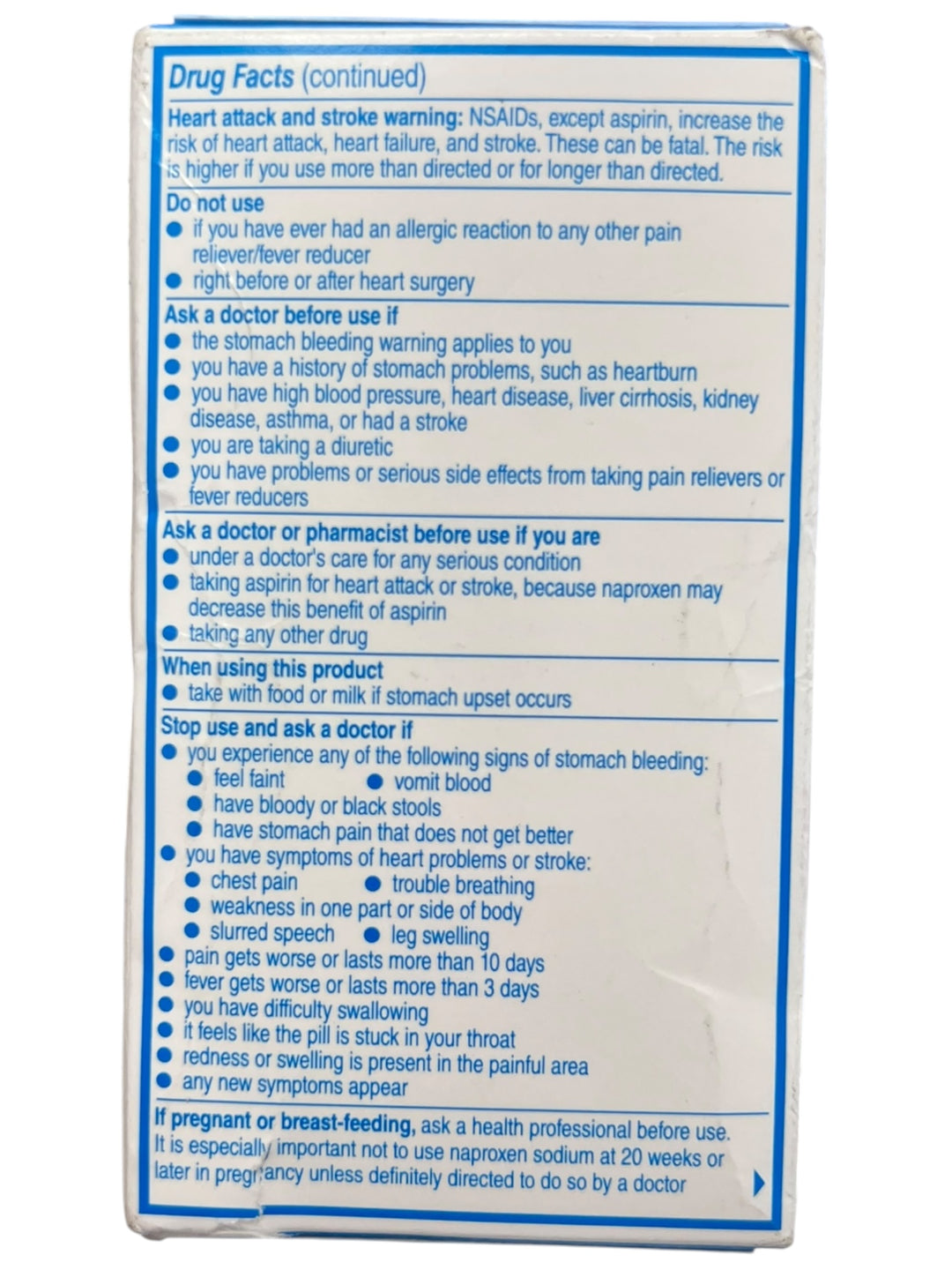 Aleve Back &amp; Muscle Pain Relief Naproxen Sodium Tablets – 50 Count - Exotic Pro