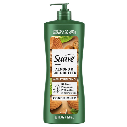 Suave Professionals Moisturizing Conditioner with Almond & Shea Butter, 28 fl oz - Exotic Pro