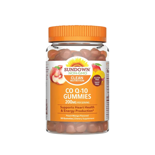 Sundown CoQ-10 200mg – Heart Health Gummies, 50ct - Exotic Pro