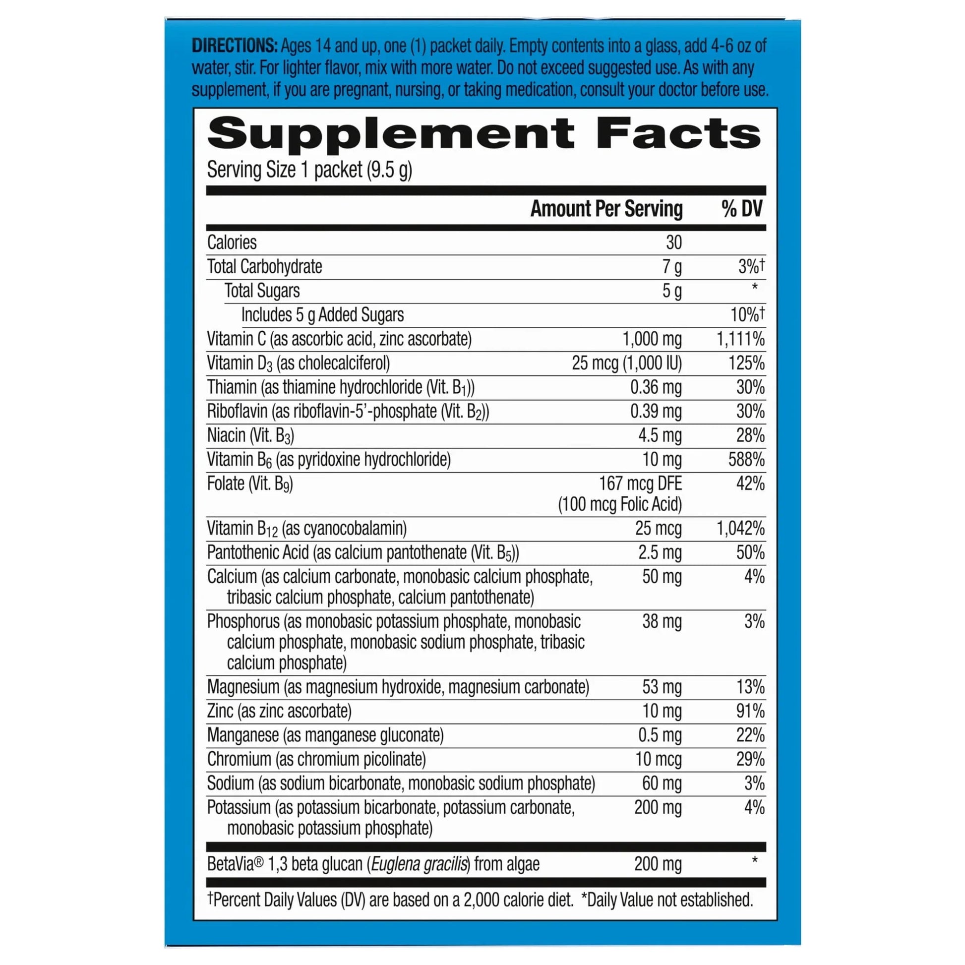 Emergen-C Immune+ Triple Action – Vitamin C Powder, Super Orange, 10 Ct - Exotic Pro