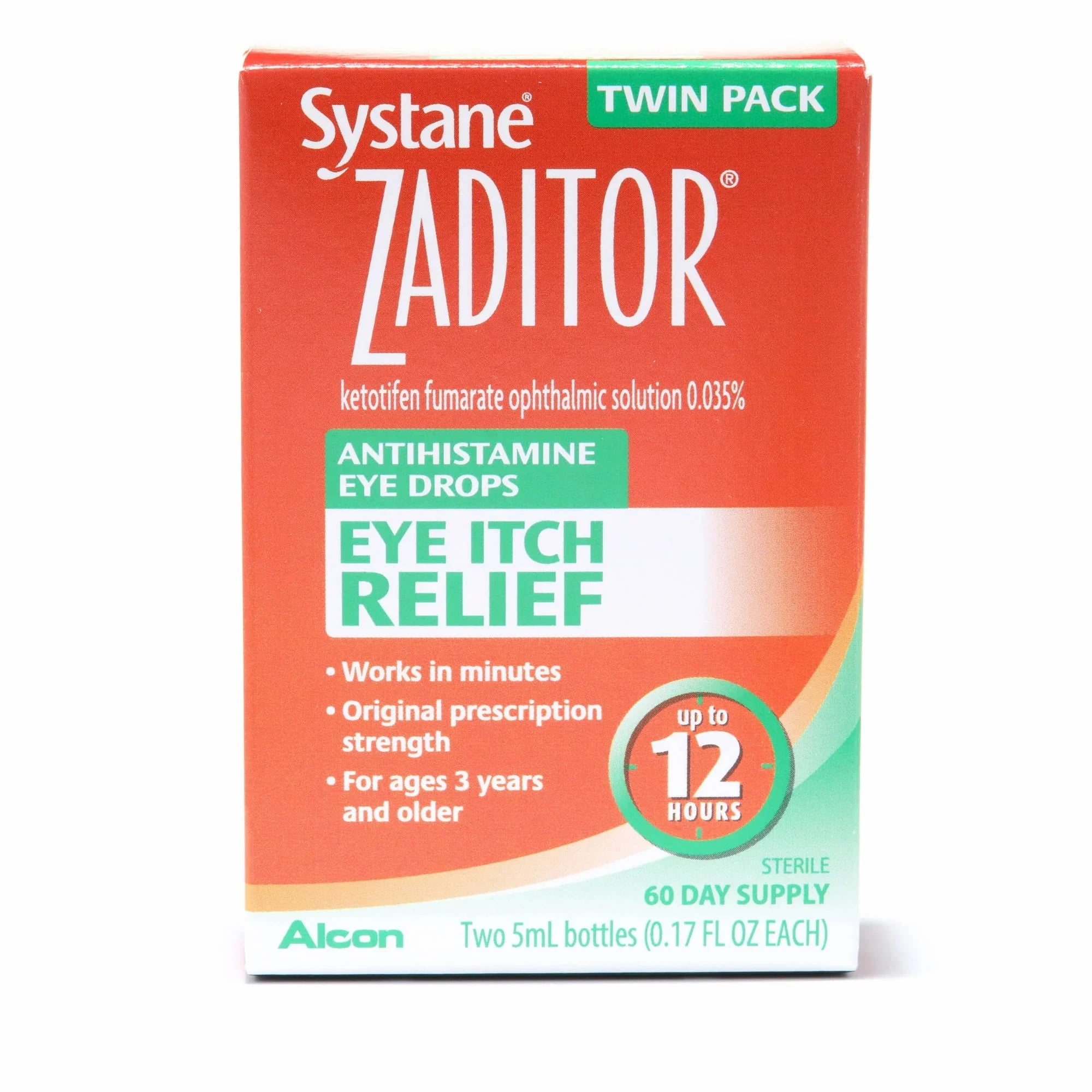 Systane Zaditor Antihistamine Eye Drops 10mL – Allergy Itch Relief - Exotic Pro