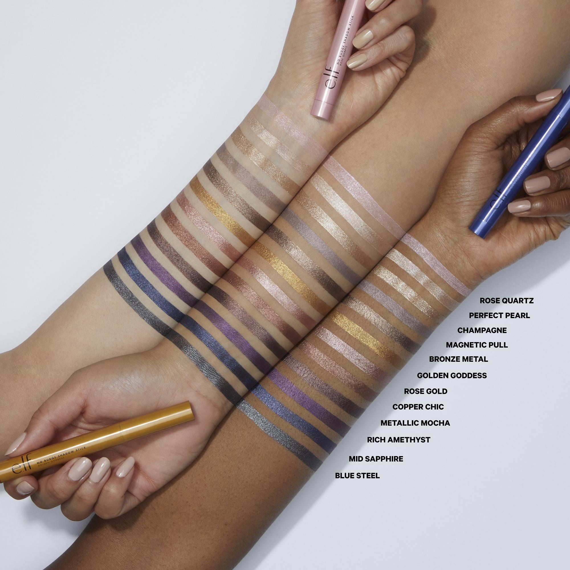 e.l.f. No Budge Shadow Stick – Magnetic Pull Cream Eyeshadow (0.05 oz) - Exotic Pro