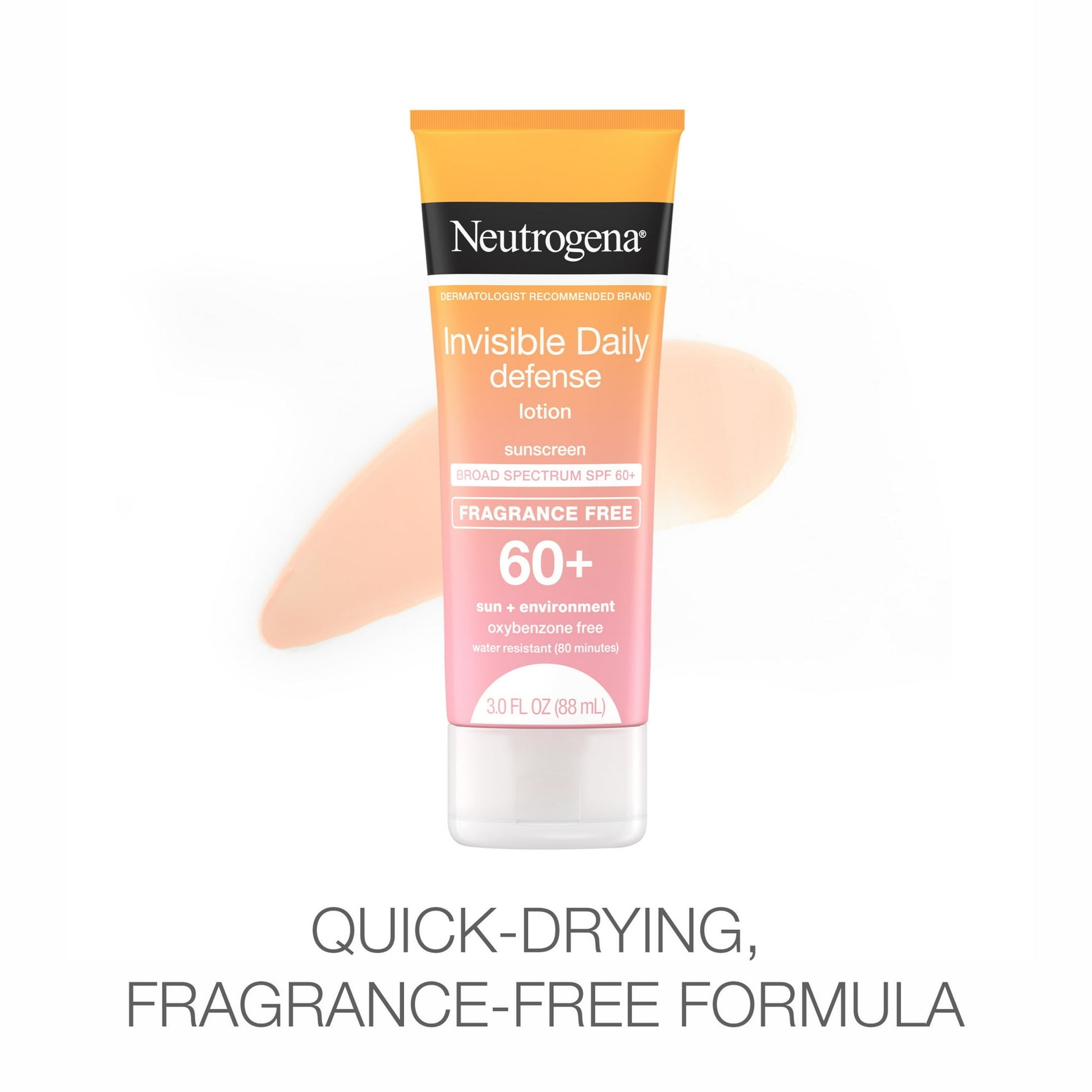 Neutrogena Invisible Daily Defense SPF 60+ Sunscreen Lotion, 3 oz - Exotic Pro