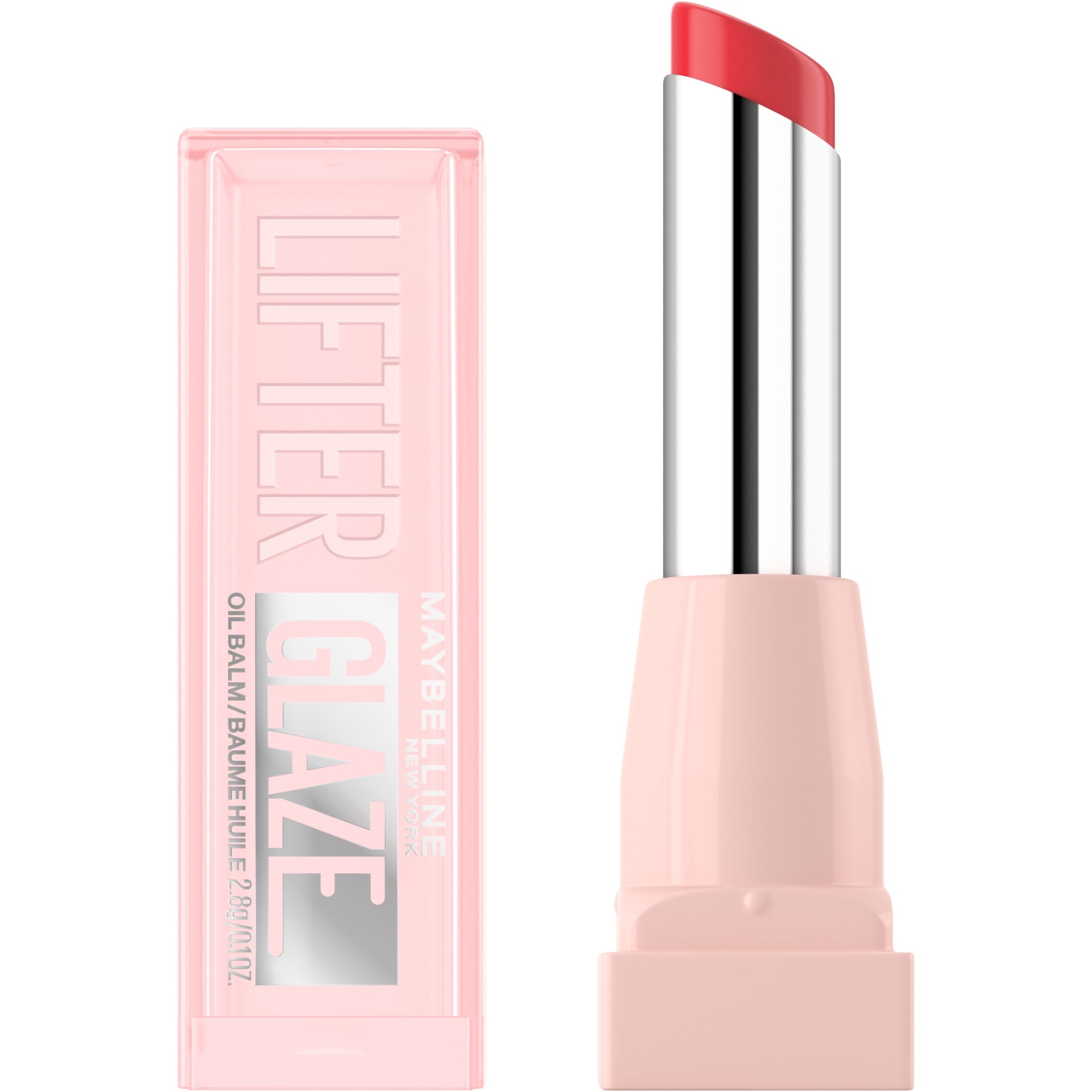 Maybelline Lifter Glaze Oil Balm - Peach Quench005 Hydrating Lip Treatment 0.1 oz - Exotic Pro