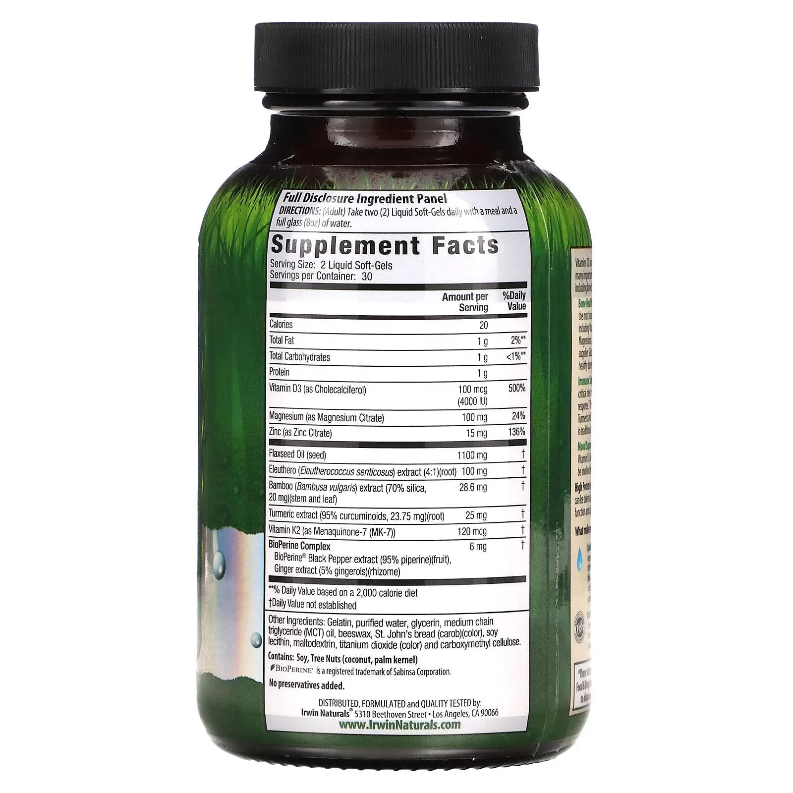 Irwin Naturals Dual-Action Testosterone-Extra Fat Burner Liquid Soft-Gels, 60 count - Exotic Pro