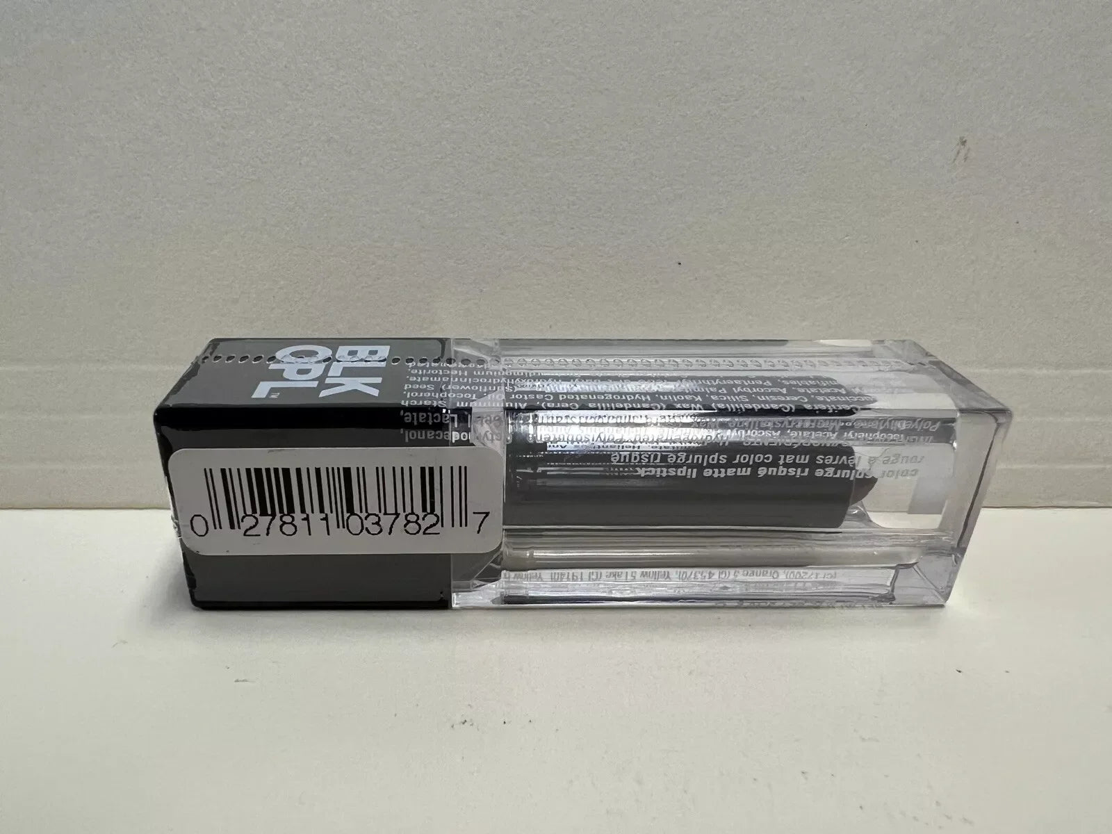 BLK/OPL Risqué Crème Lipstick, Ultra-Hydrating and Long-Wear, Black Currant - Exotic Pro