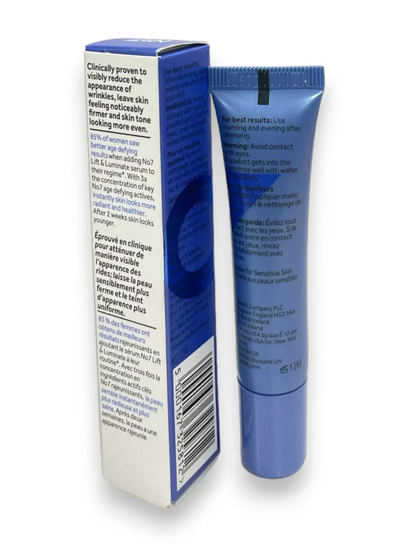 No7 Lift & Luminate Triple Action Face Serum, 0.5 oz - Exotic Pro