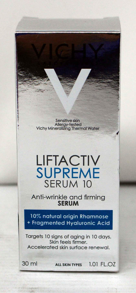Vichy Liftactiv Supreme Serum 10 Anti-Wrinkle & Firming 1.01 Ounces - Exotic Pro
